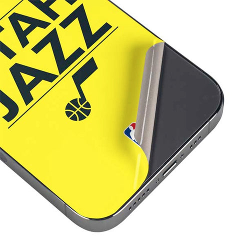NBA Utah Jazz Standard - Yellow iPhone 16e Skin